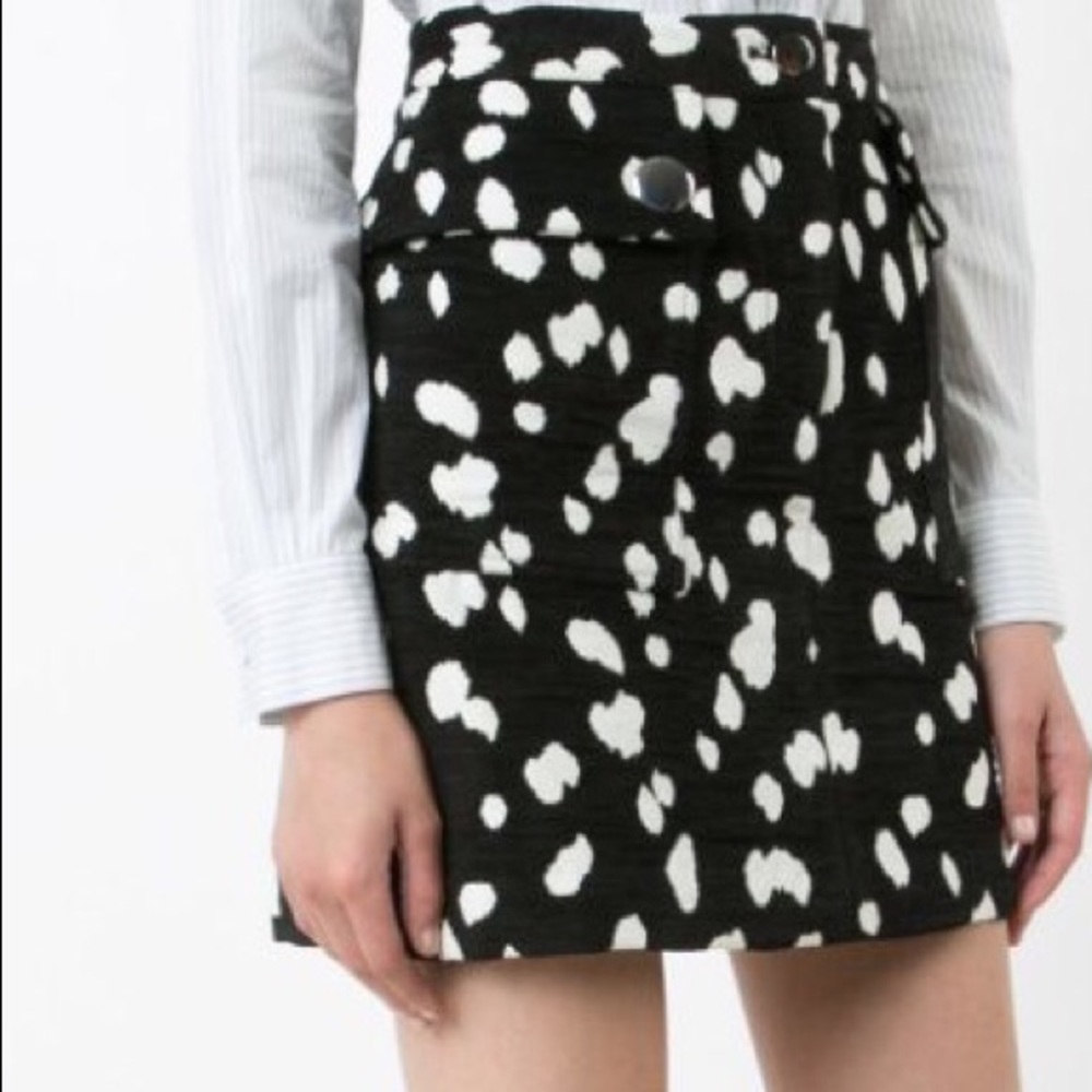 Adam Lippes Jacquard Mini Skirt